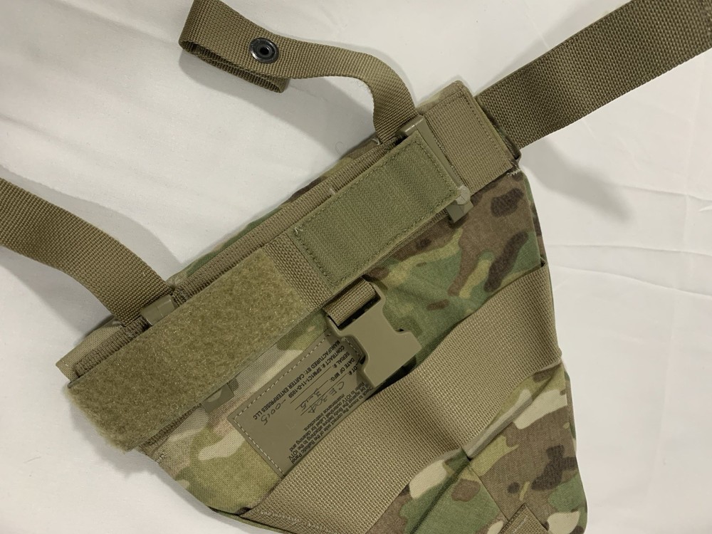 Multicam/OCP USGI Groin Protector Pouch, No Insert, Molle