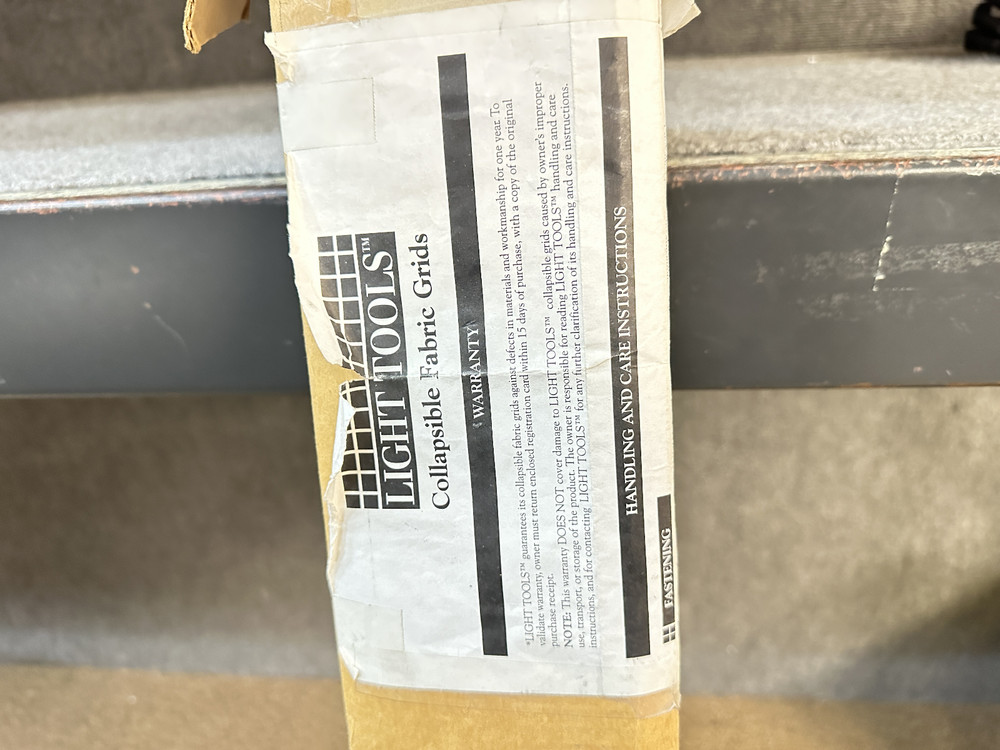 Light Tools Collapsible Fabric Blinds, Small (28' x 23')