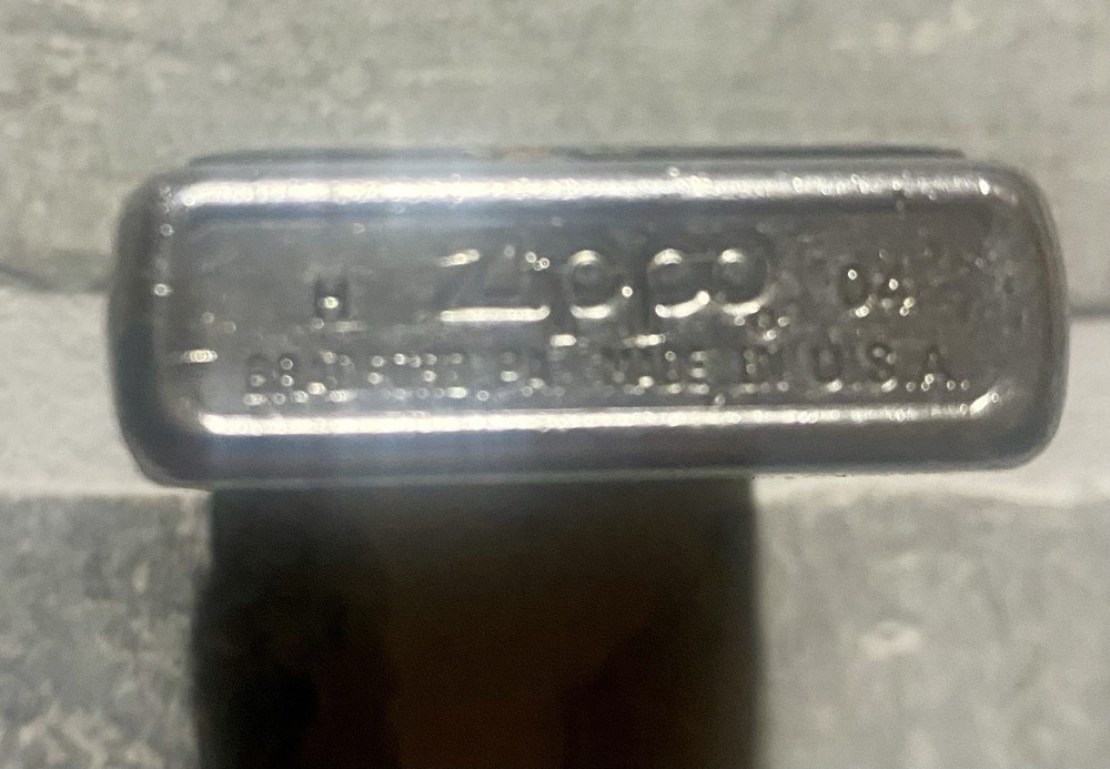 Vintage Eagle In Flight Zippo. Mountains.