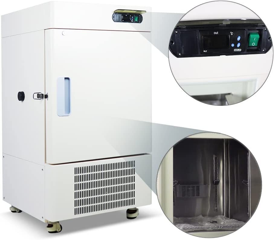 -86℃ Vertical Ultra-low Temperature Deep Freezer for Samples Storage 2.05Cu Ft