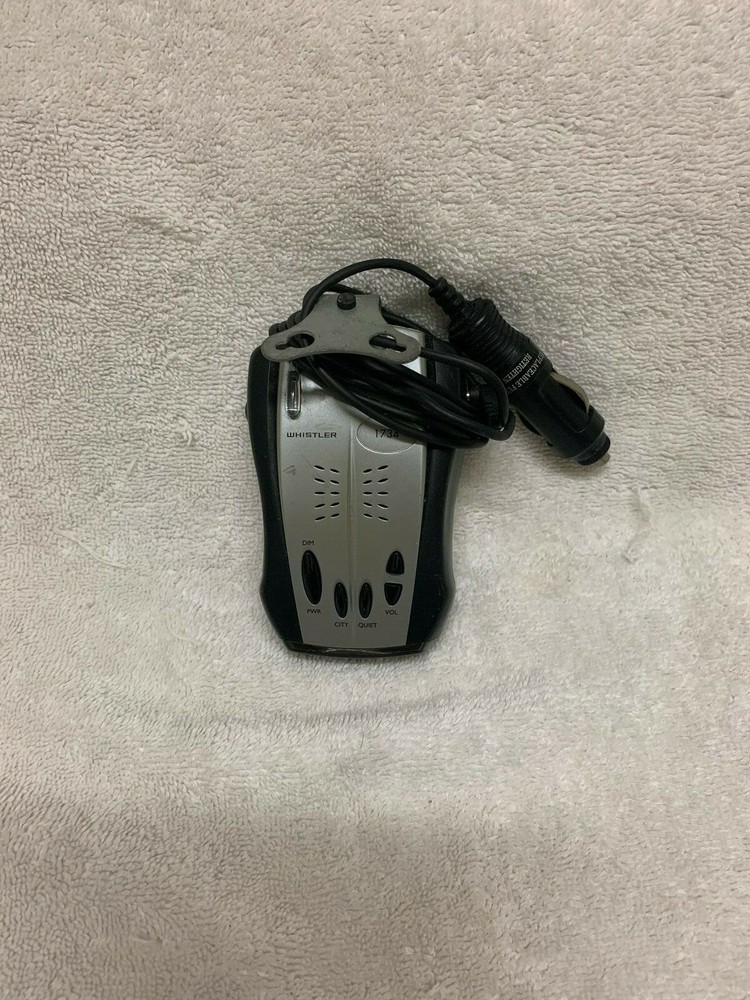 Whistler DE-1734 Radar Detector In Unknown Working Condition
