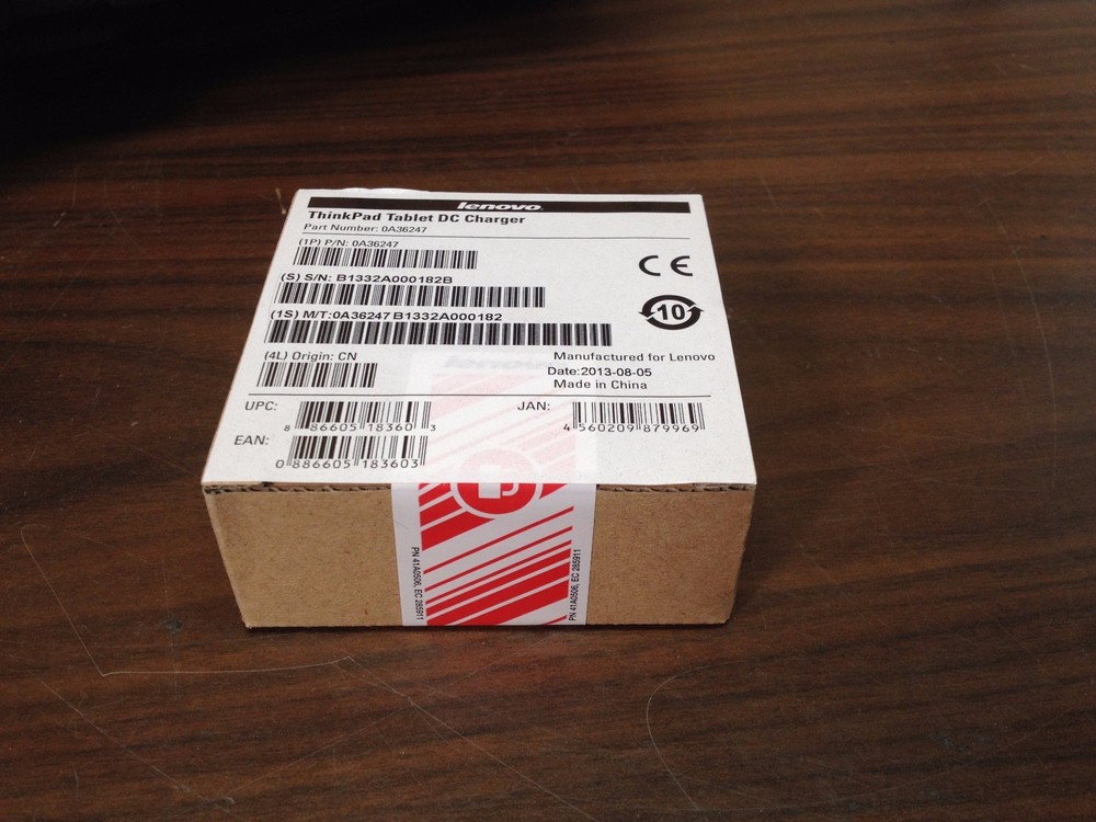 Genuine Lenovo Auto Adapter - 5 V DC For Tablet 0A36247