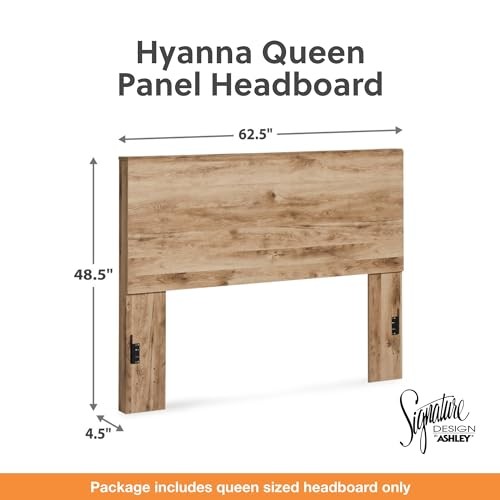 Hyanna Rustic Decorative Laminate Panel Headboard ONLY, Queen Headboard Only
