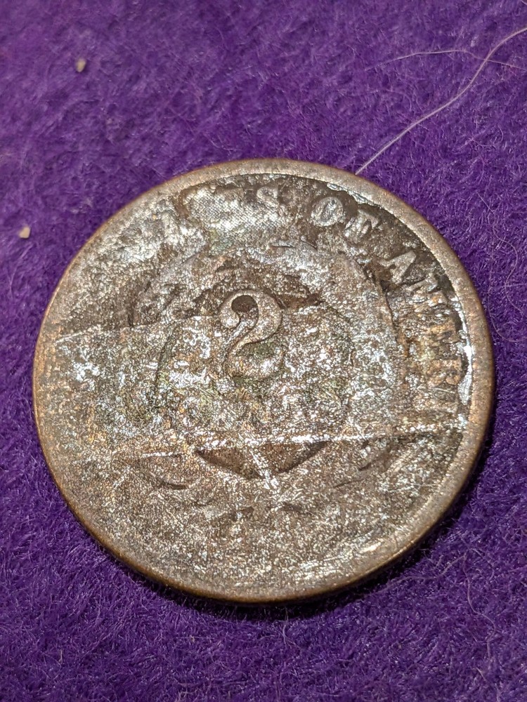 Two Cent Piece 2C - Cull