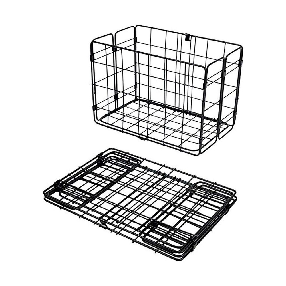 Wald 582 Folding Rear Bicycle Basket Black