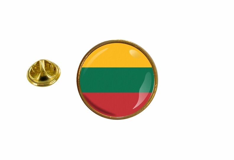 Lithuania Round Pin Badge
