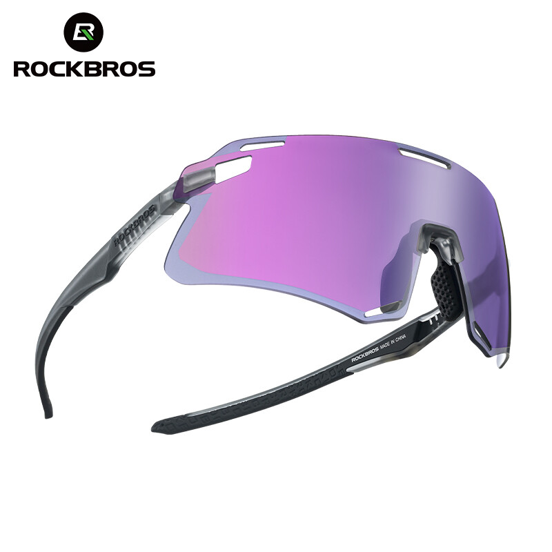 ROCKBROS Cycling Polarized Glasses Hyperbolic Lens High Definition &Myopia Frame