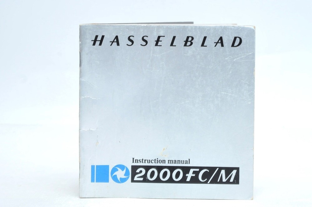 Hasselblad 2000FC Instructions Manual English