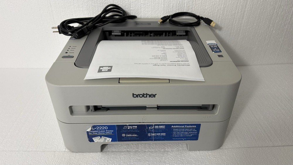 Brother HL-2220 Laser Printer Clean!