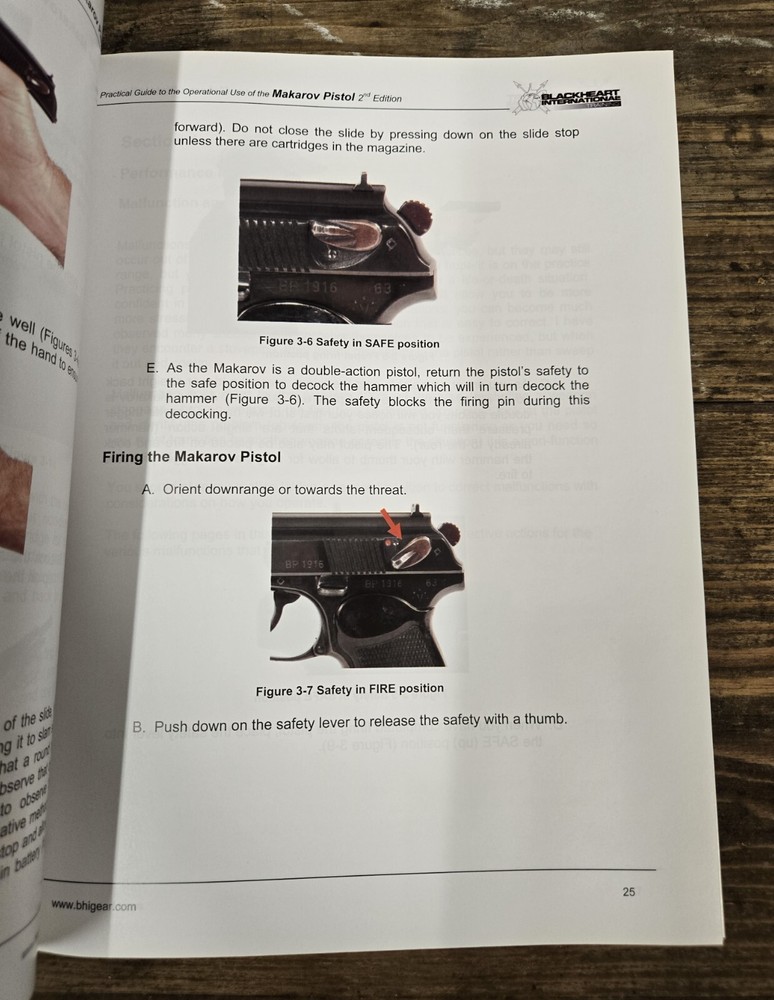 Makarov Operator's Manual