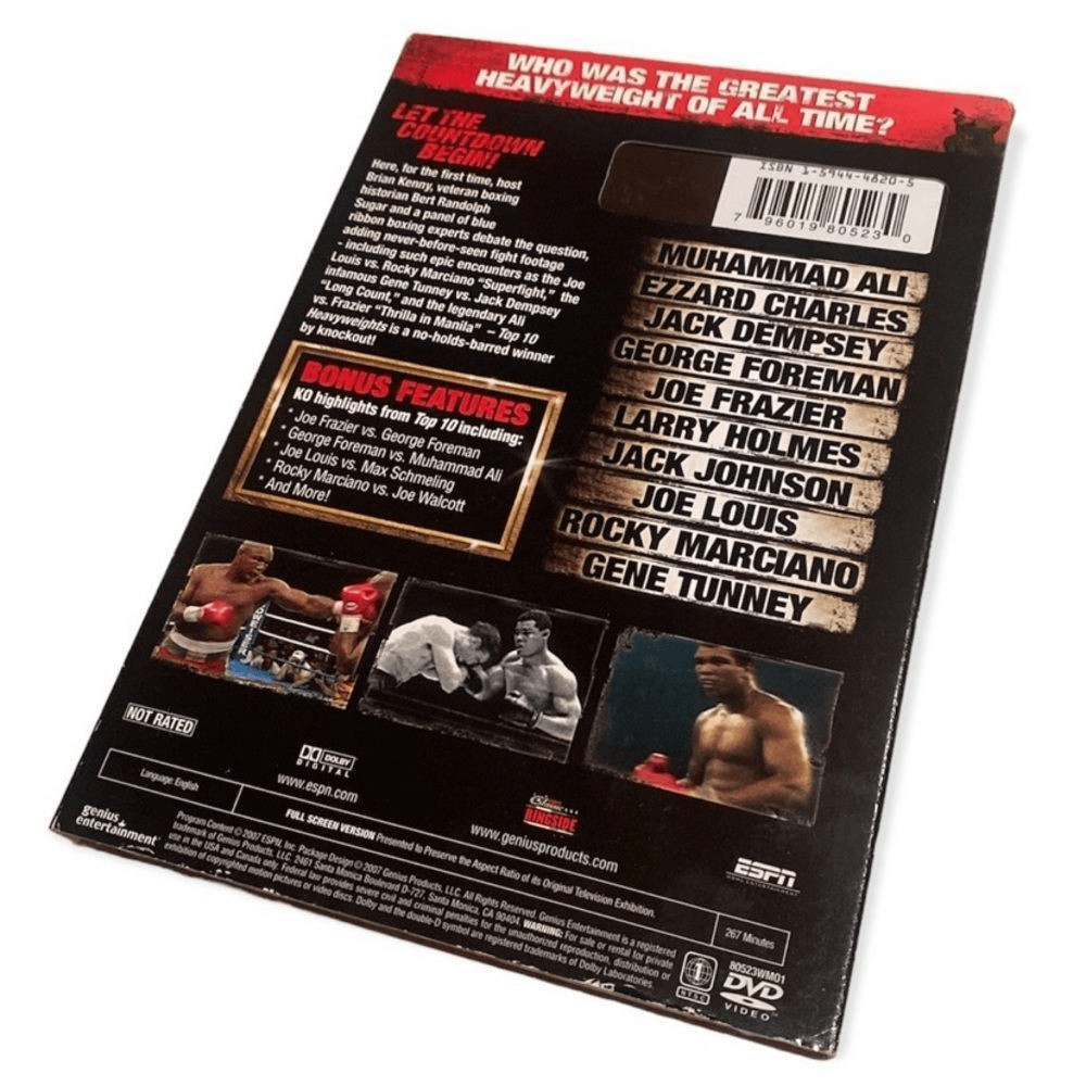 ESPN Top 10 Heavyweights DVD - sealed