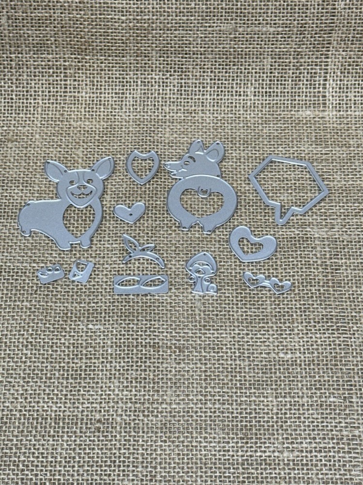 Sizzix Thinlits Die Set #662756 - Corgis