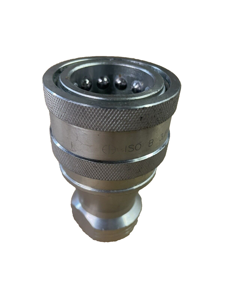 3/4″ NPT ISO B Quick Disconnect Hydraulic Coupler