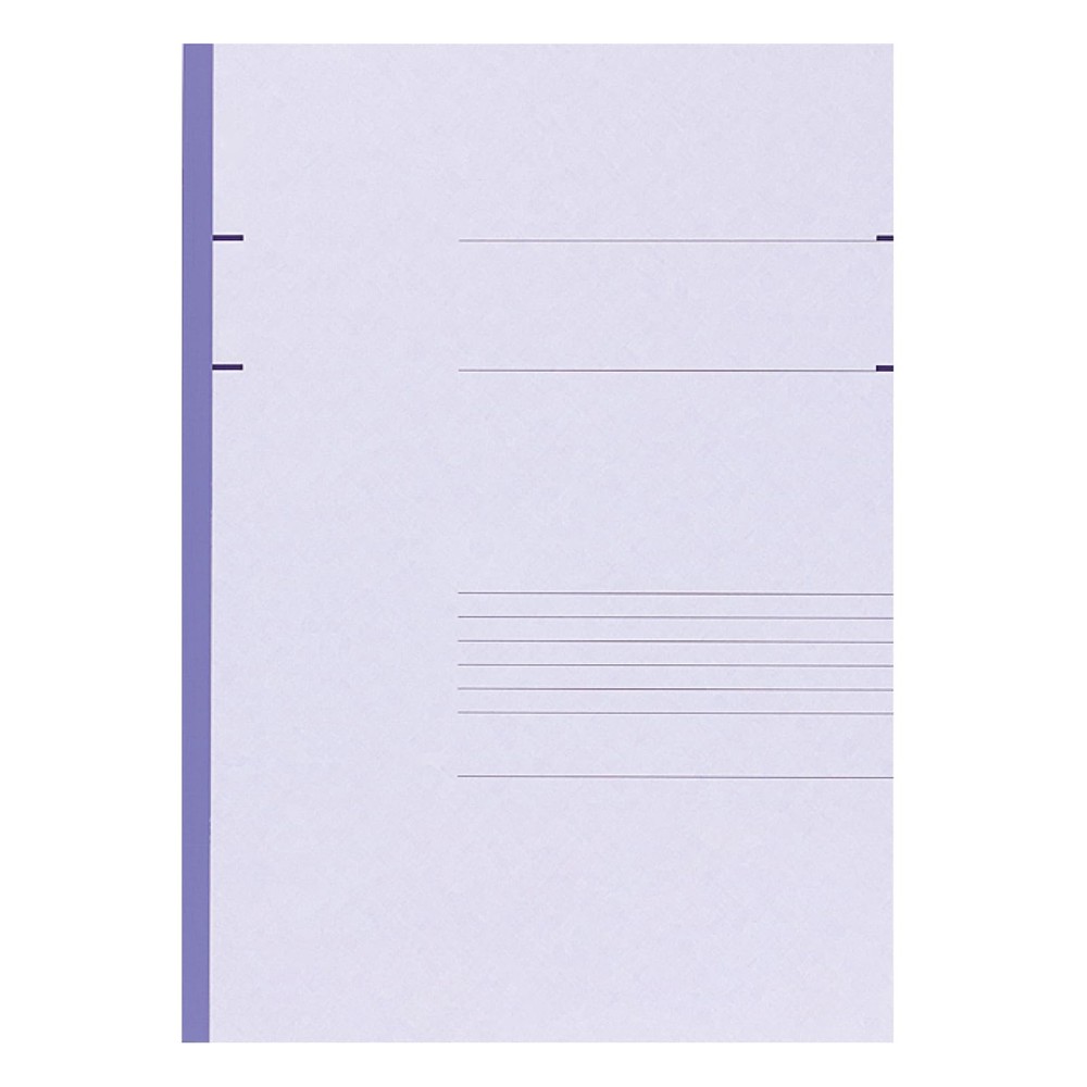 B5 Ruled Notebook Set, 5 Pack, 30 Sheets, 6mm Lines, Work Journal, Multicolor