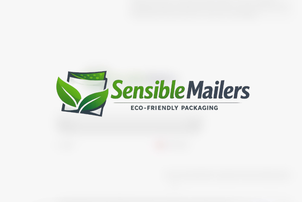 Green Biodegradable 4x8" #0 Poly Bubble Mailers Sensible Shipping - Pack 2000