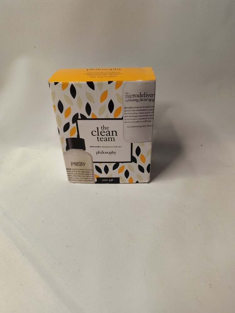 Philosophy Purity The Clean Team Gift Set -NEW