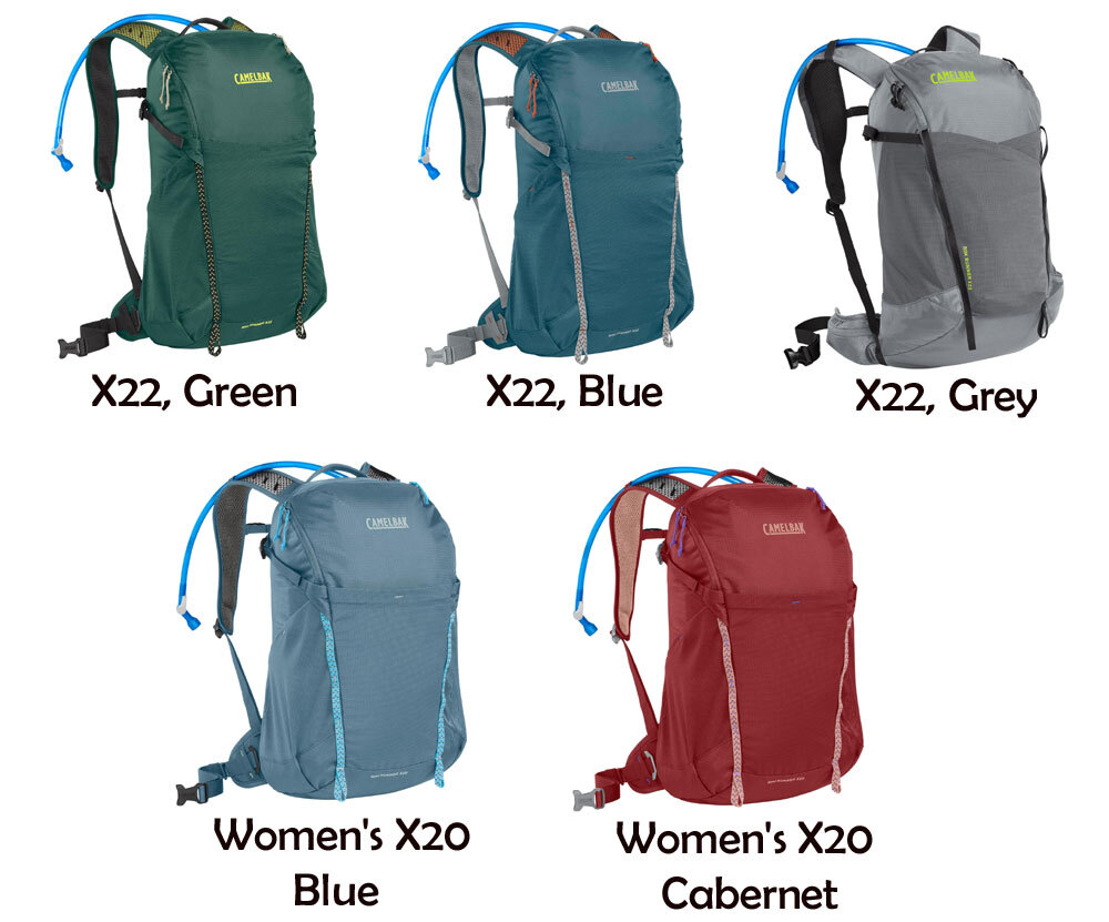 NEW - Camelbak Rim-Runner  Hydration Backpack, X20, X22