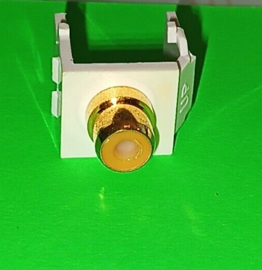 RCA Jack Solder Keystone Jack "Yellow"