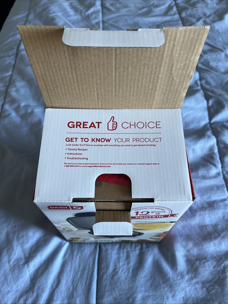 Dash Egg Bite Maker Countertop Egg Cooker, Teal - NEW in Box