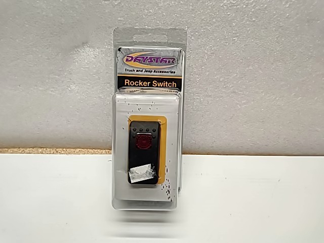 Rocker Switch 20Amp 3Pole-Red - ---- AMAZON NOS