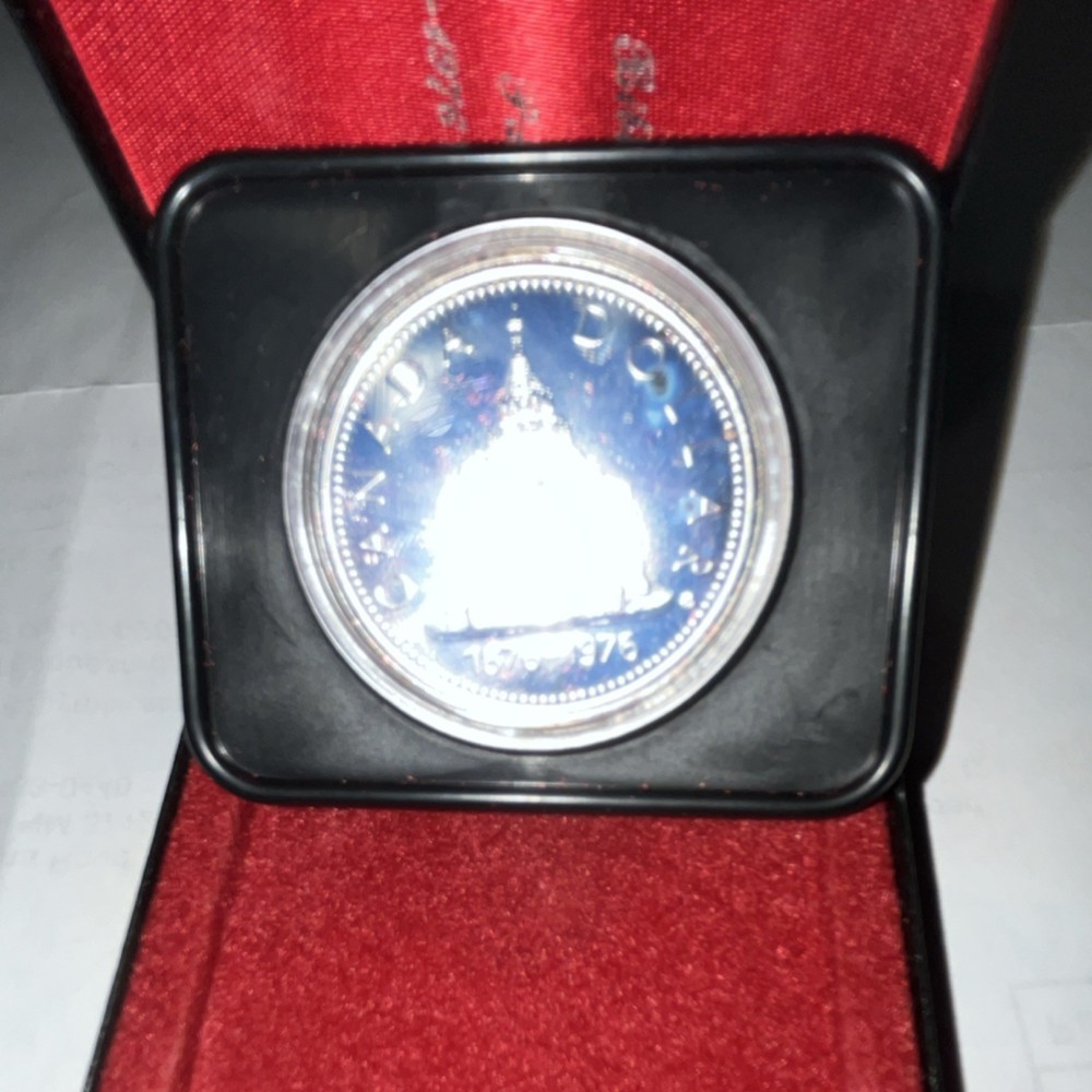 Canada 1976 Commemorative Silver $1 Coin in Presentation Case