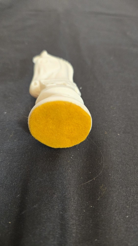 3" MCM Duncan White Knight Chess Replacement Piece