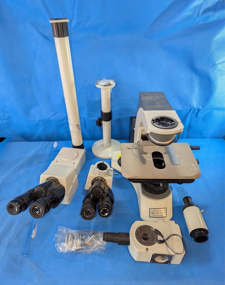 ACCU-SCOPE Observation/Teaching Microscope with THREE(x3) Objectives