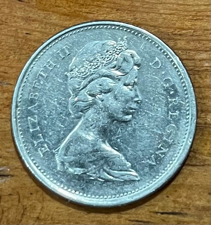1969 Canadian 25 Cent