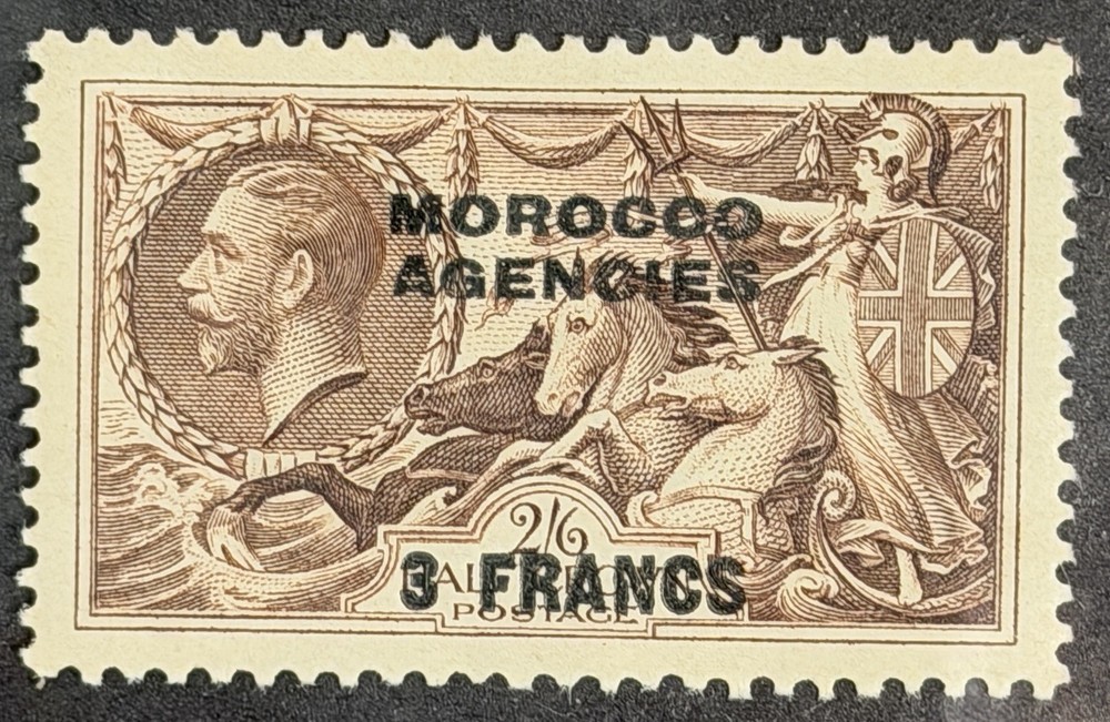 Great Britain Morocco Agencies Stamp