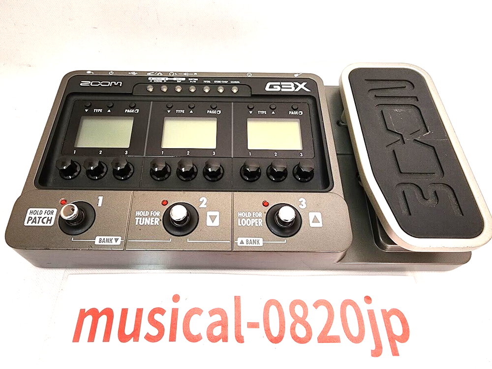 Zoom G3X Multi-Effects Guitar Pedal