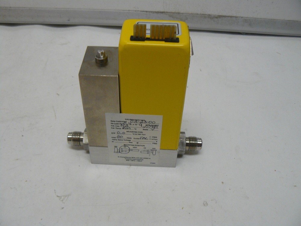 Unit Instruments UFC-1100 mass flow controller range 1 SLM gas O2