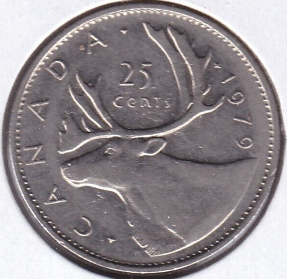 1979 Canada 25 Cents