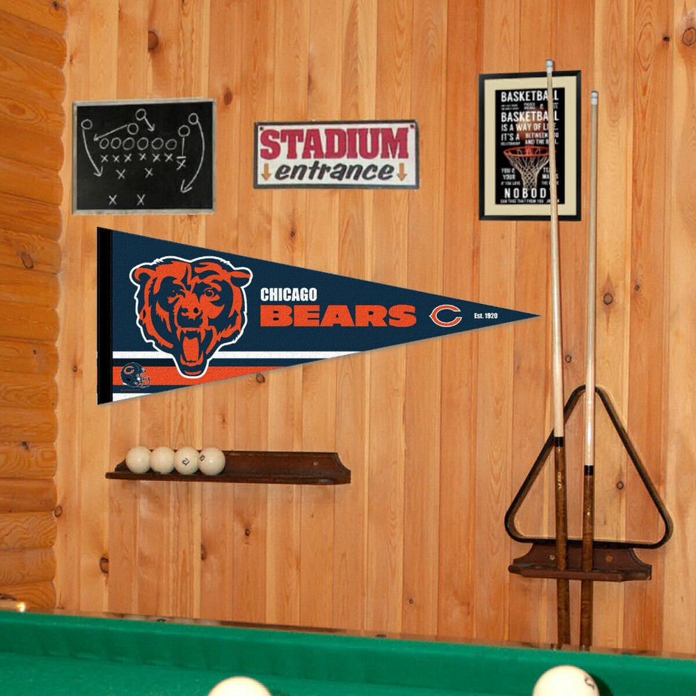 Chicago Bears Pennant Flag