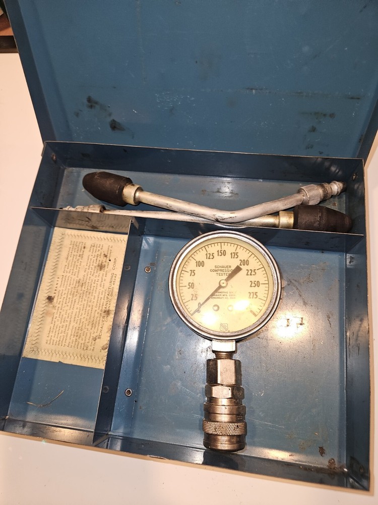 Schauer A-8035 Model Compression Tester Incomplete