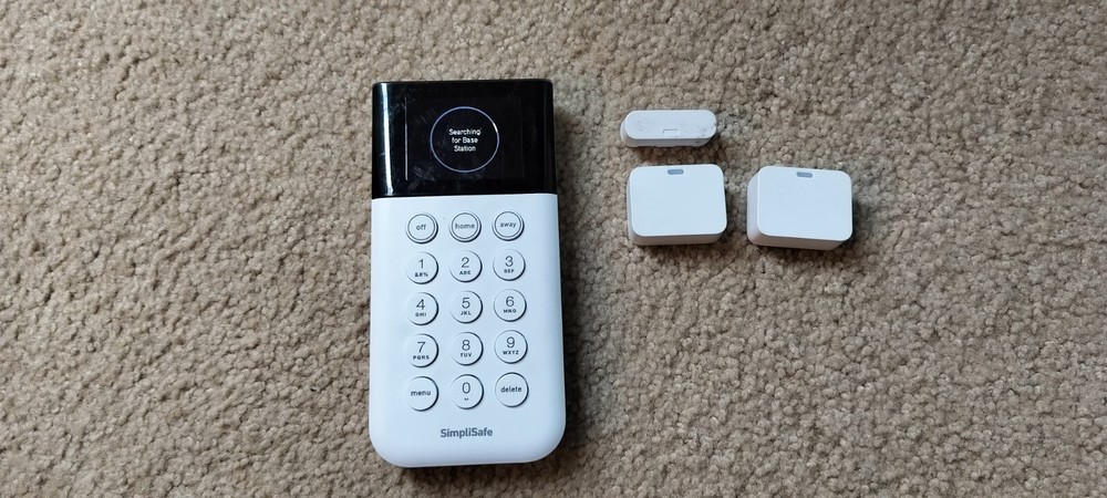 SimpliSafe Home Security System Replacement Keypad Remote White #SSKP3