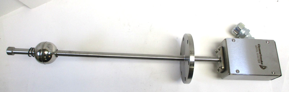 CLEAVER-BROOKS, 623-0024-000, LEVEL MASTER FLOAT ASSEMBLY, 15-1/2" PROBE,SURPLUS