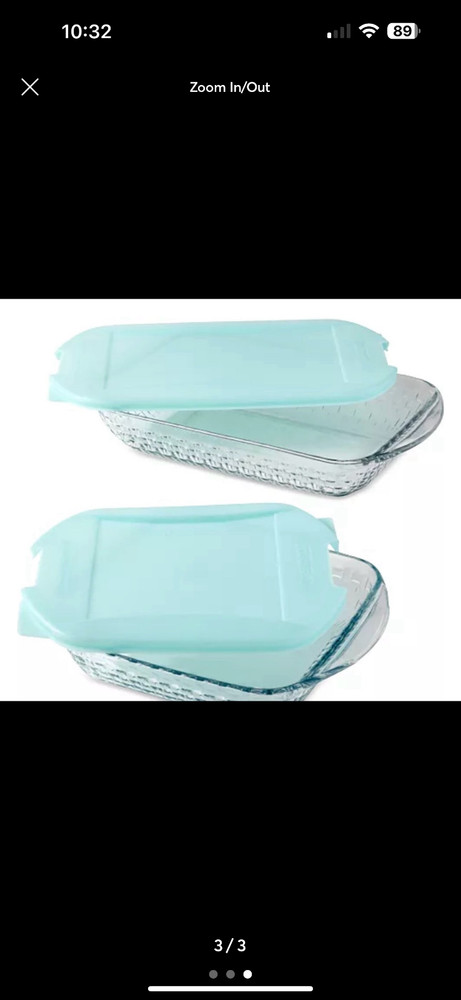 ANCHOR HOCKING Basketweave Embossed 4-Piece Bakeware Bundle