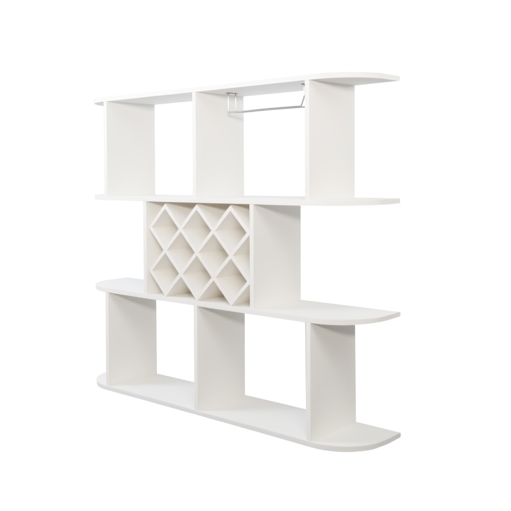 Wall Mounted 3 Tier Rack,Multifunctional Wall Mounted Wine Rack,Storage Rack