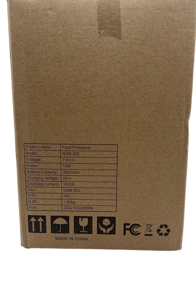 MECITY Food Processor HGN-502 - Open Box