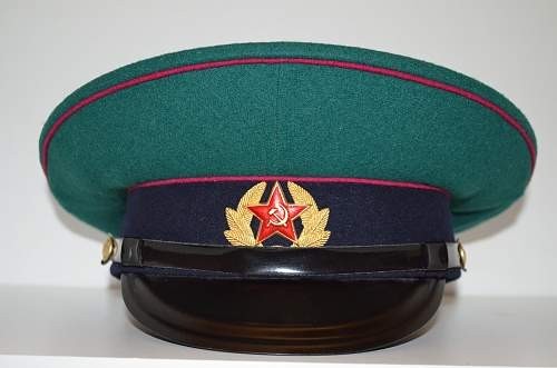 Soviet Union Russian Military Sergeant Boader Guard Cap Hat Size 57 WITH TAG