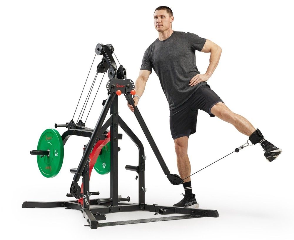 Multi-Functional Strength Training Home Gym with Training Attachments Full Body