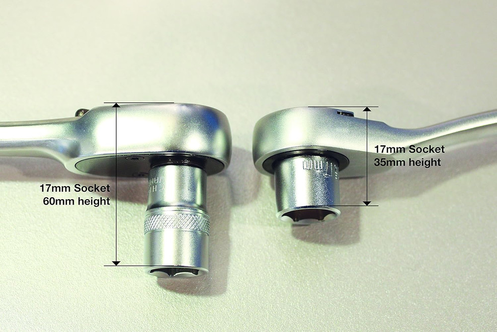 Low Profile 24Pc Dual Drive 1/2" Socket Set - Model 7103