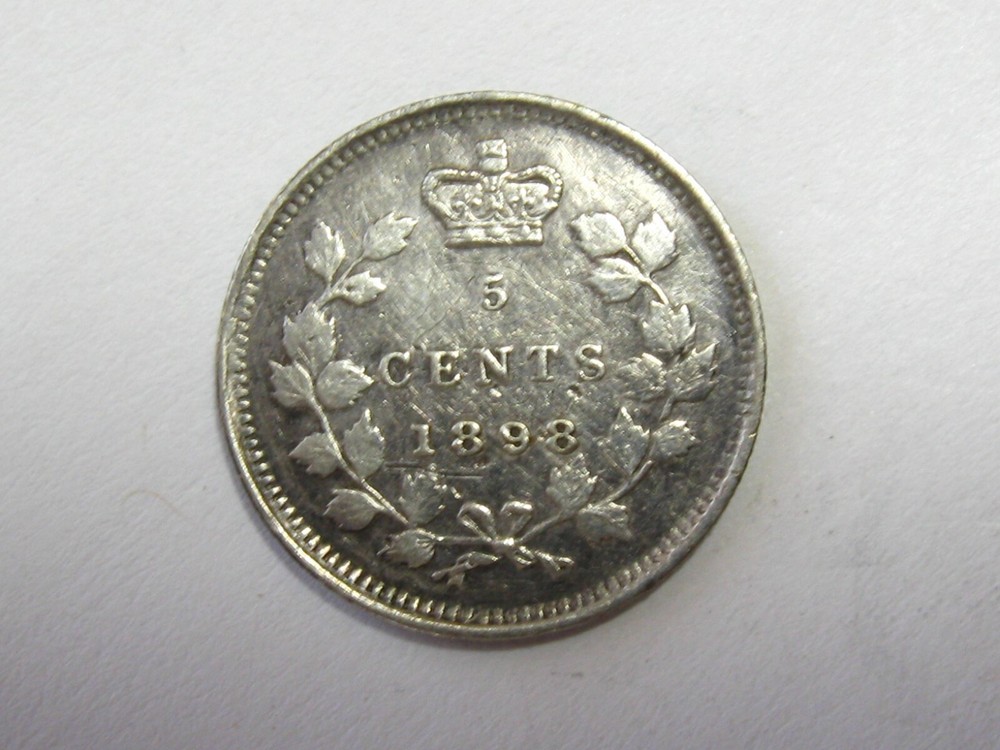 1898 Canada 5c Cents - #6357-33