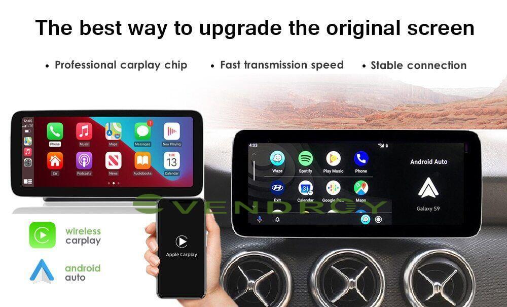 10.25For Benz 11-15 E-Class Wireless CarPlay Android Auto Car Multimedia Screen