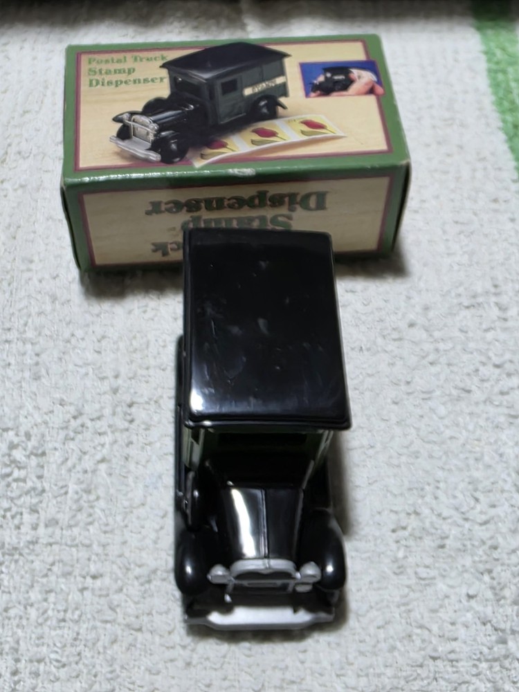 Antique Car Replica Postage Stamp Dispenser