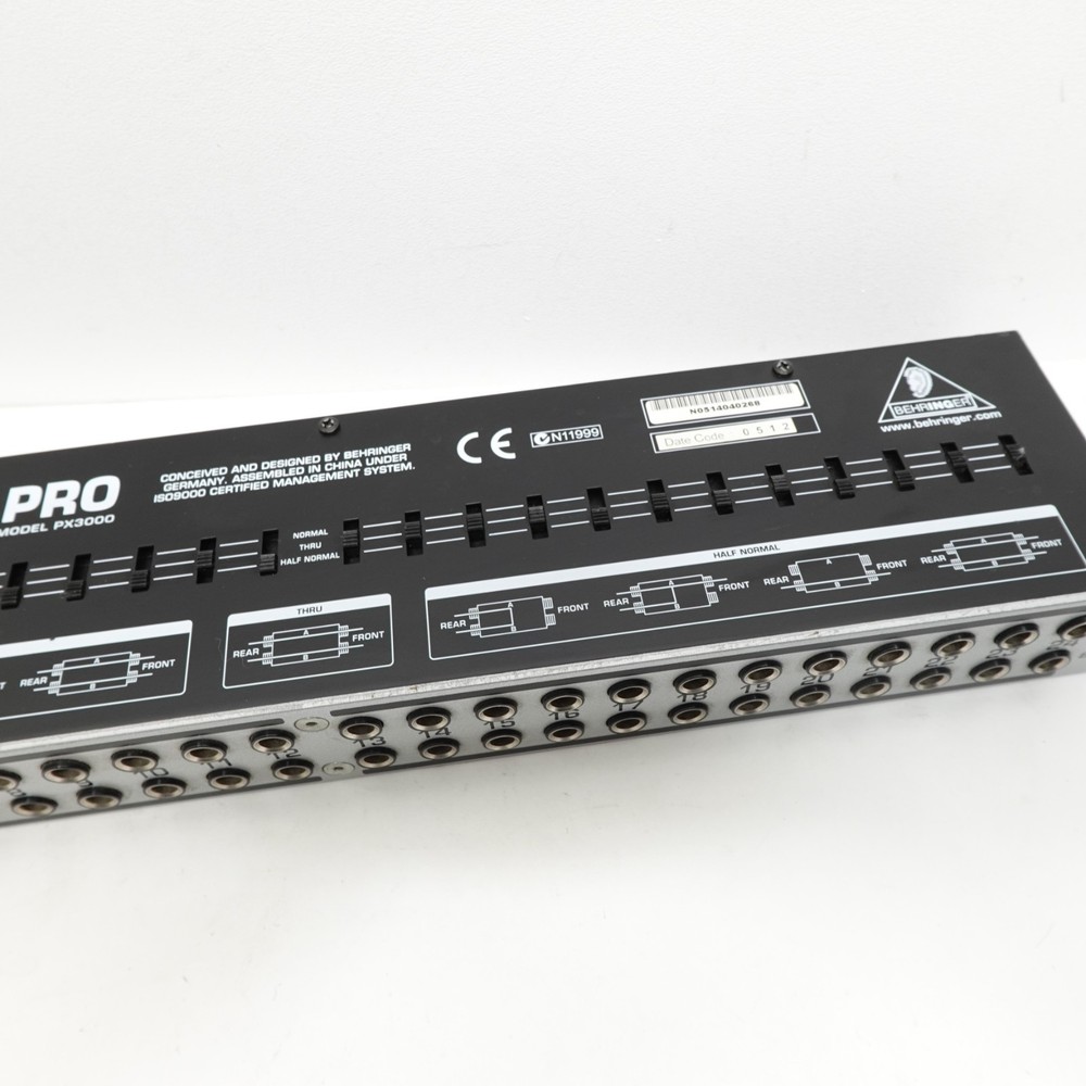 Ultrapatch Pro PX3000 3-Mods Multi-Functional 48-Point Balanced Patchbay