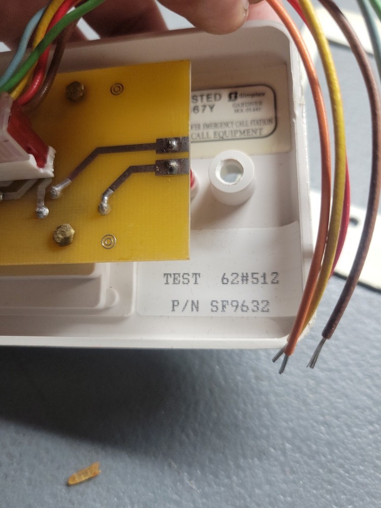 Valcom/Simplex Emergency-Normal Switch