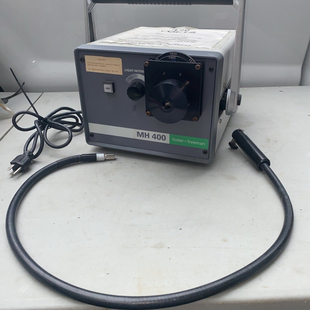 Foster + Freeman Mh 400 Forensic Light Source 120 V Check Out Photos Working !￼