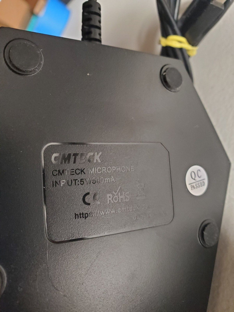 CMTECK Studio USB Computer Microphone for Desktop/Laptop