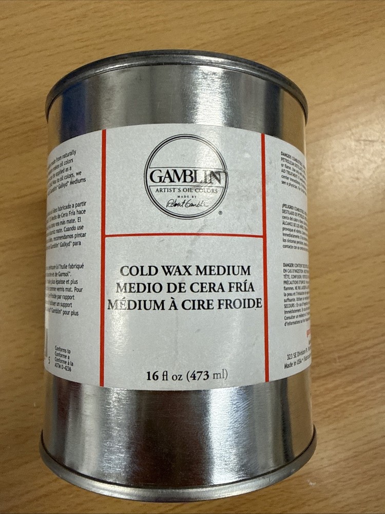 Gamblin Cold Wax Medium 16 Oz *Orm-D